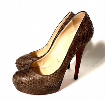 Туфли Christian Louboutin, размер 36. Питон. Ориги