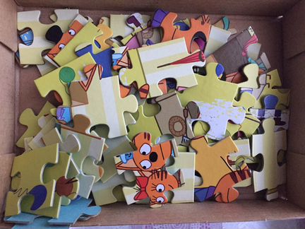 Пазлы Три кота