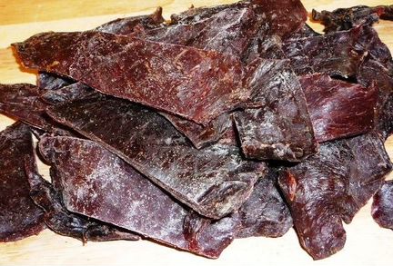 Говядина вяленая (мясные чипсы)
