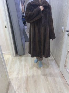 Шуба норковая красивая
