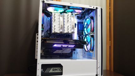 Мощный i7-8700K GTX 1080Ti corsair RM1000W