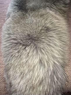 Воротник из меха песца