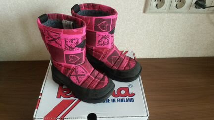 Продаю зимние сапоги Куома для девочки 27и 28 р-р