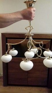 Люстра и два бра Италия