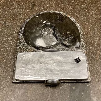 Непонятно что с аммонитом