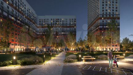 3-к квартира, 75.5 м², 31/33 эт.