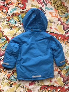 Куртка futurino голубая новая 104