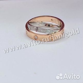 Золотое кольцо Love