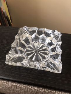 Пепельница хрустальная