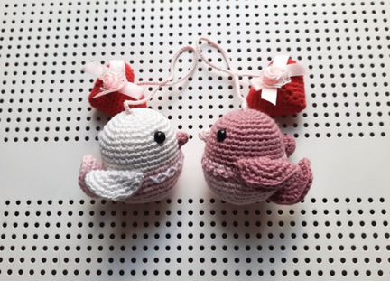 Мягкие игрушки на елку