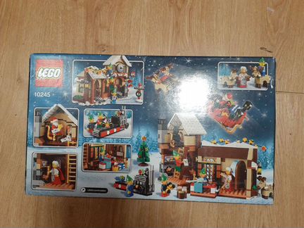 Lego лего мастерская санты 10245