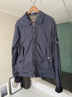 Синий бомбер Stone Island