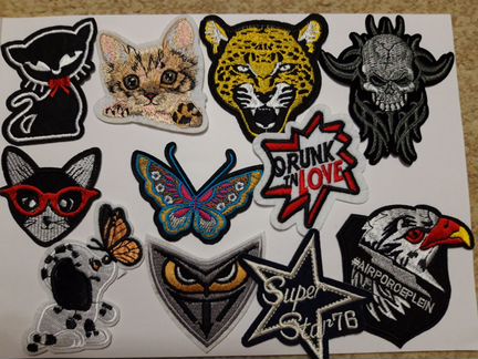 Аппликации,термоаппликации