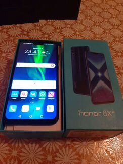 Телефон xonor 8x+умные часы honor Watch Magic TLS