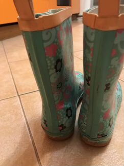 Сапоги резиновые, 33, стелька 22 см, маломерят