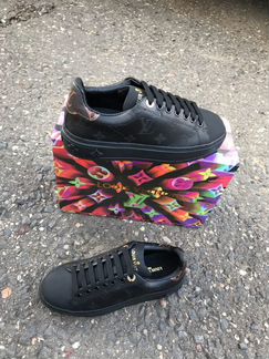 Кеды Louis Vuitton Time Out черные