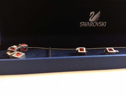 Swarovski колье и серьги