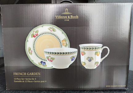 Villeroy&Boch French Garden Сервиз новый 4 персоны