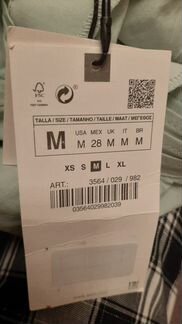 Блуза летняя zara, 100хлопок