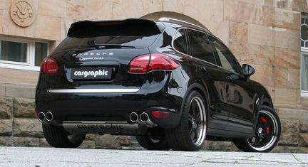 Для Порше Кайен глушитель