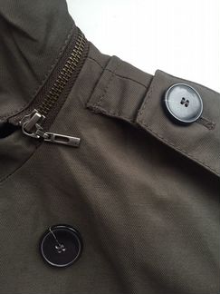 Тренч Mango с капюшоном