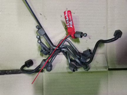 Трубка тнвд Jeep Grand Cherokee WJ (рестайлинг) 20