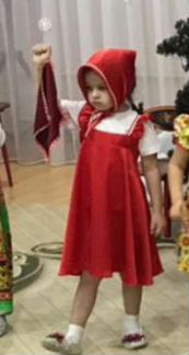 Платье на девочку 3 года Костюм матрёшки, костюм М