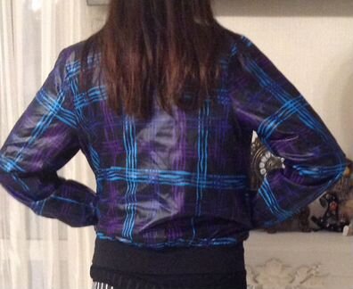 Женская плащевая куртка