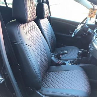 Модельные чехлы Рено Сандеро из экокожи