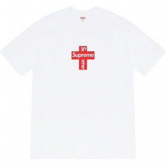 Supreme Cross Box Logo Tee White