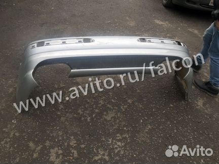 Бампер Amg на 4 трубы мерседес w230 r230 sl230