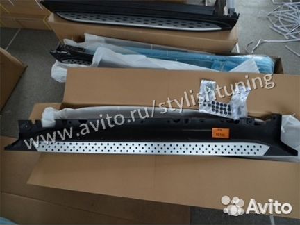 Комплект порогов для BMW X-6 (E-71)