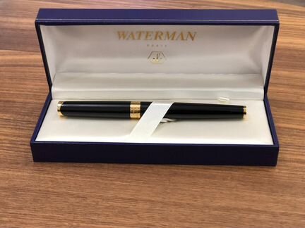 Ручка Waterman перьевая, перо из 18-каратного золо