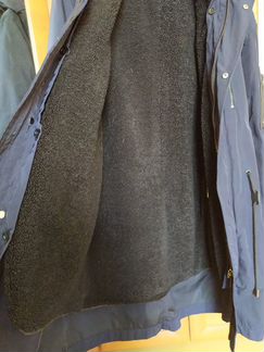 Куртка-парка zara зимняя р.М