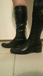 Сапоги зимние. Состояние отличное. Кожаные