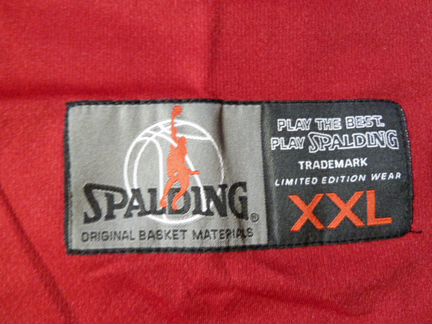 Баскетбольная Форма Spalding Red США US 2XL Tall