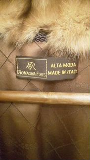 Шуба норковая Romagna Furs