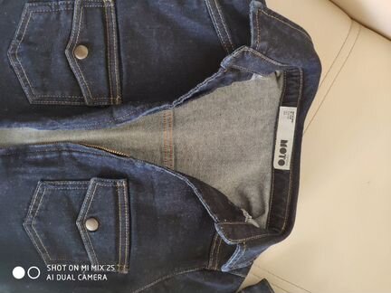 Женский джинсовый комбинезон Topshop