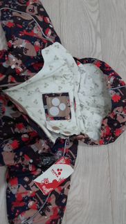 Демисезонный комбинезон huppa mirco 92p почти новы