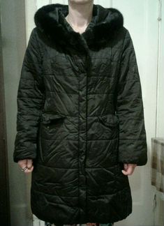 Плащ. Тёплый пуховик
