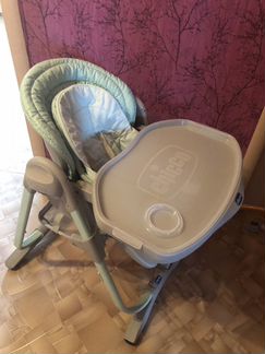 Стульчик chicco polly magic aquarelle