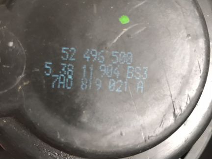 Моторчик печки VAG