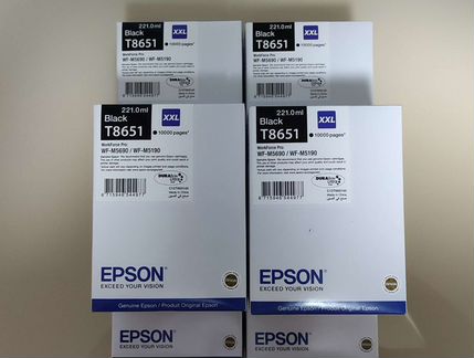 Картриджы Epson T8651 XXL