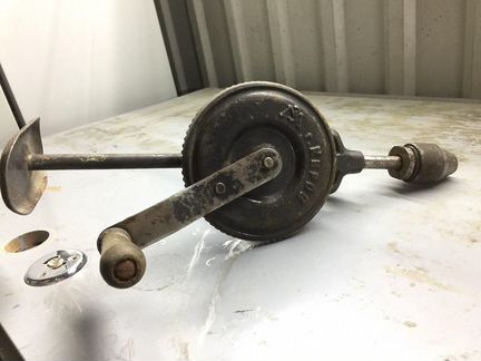 Дрель ручная, двух скоростная. СССР