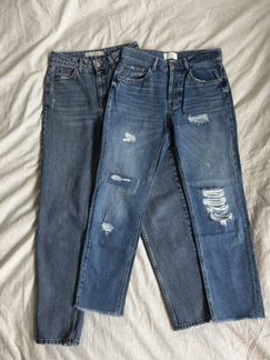 Джинсы mom topshop, bershka