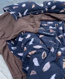 Белье постельное la perla с одеялом