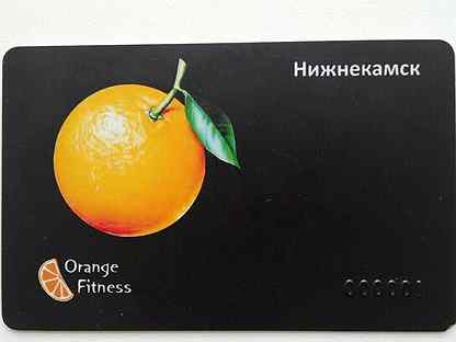 Фитнес карта в оранж фитнес