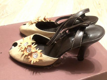 Босоножки Sonia Rykiel 38.5 Италия туфли выпускной