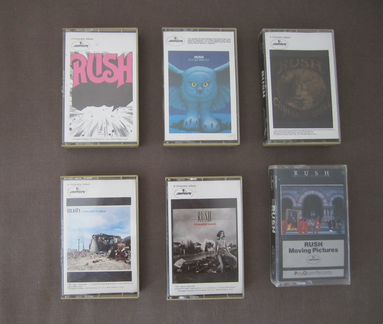 Rush-6 аудиокассет.раритет.Made in USA