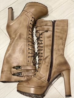 Кожаные сапоги osvaldo rossi Италия, 36 размер